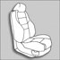 Polster Armlehnen Kopfstuetzen / Upholstery headrest armrest