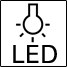 Integrierte LED Leuchte / Integrated LED light